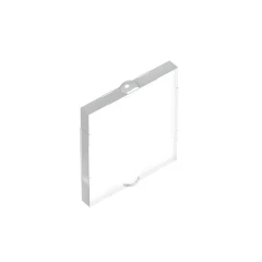 GOBRICKS GDS-791 Glass for Window 1 x 2 x 2 Flat Front - YWOBB