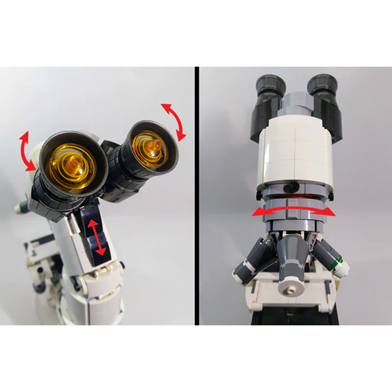 GOBRICKS MOC 146314 Compound Microscope - YWOBB