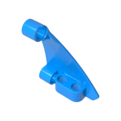 GOBRICKS GDS-90153 Technic Panel Curved #62 5 x 4 Tapered Right - YWOBB