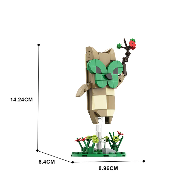 GOBRICKS MOC A0932Y04 Zelda hahaha 4 - YWOBB