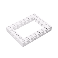 GOBRICKS GDS-974 Brick 6 x 8 Open Center - YWOBB