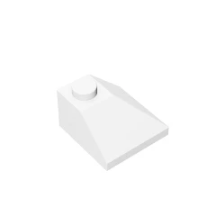 GOBRICKS GDS-621 Slope 45 2 x 2 Double Convex Corner - YWOBB