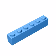 GOBRICKS GDS-535 Brick 1 x 6 - YWOBB