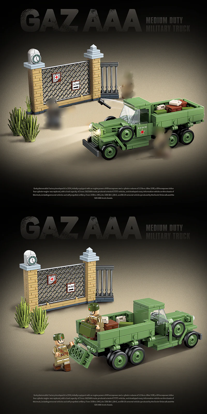 Quan Guan 100113 Soviet Union GAZ AAA - Medium Duty Military Truck - YWOBB