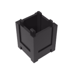 GOBRICKS GDS-M283 Container Box 2 x 2 x 2 - Top Opening - YWOBB