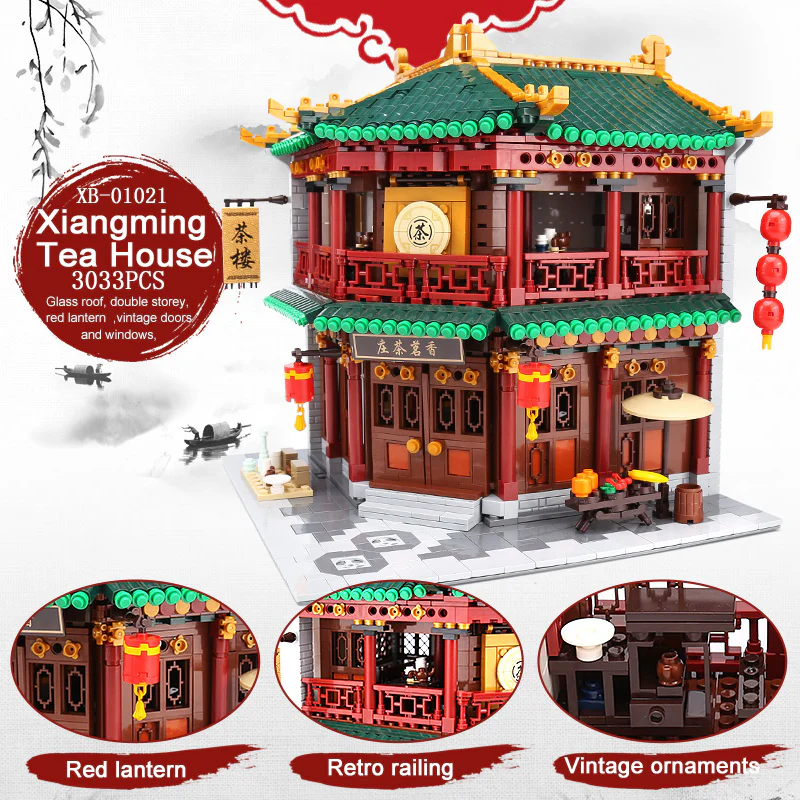XINGBAO XB-01021 The Toon Tea House - YWOBB