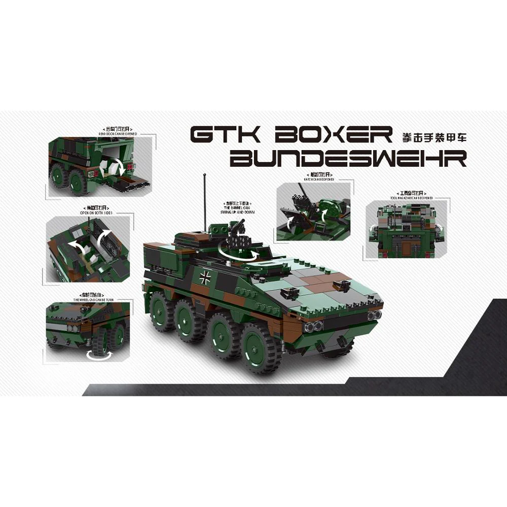 XINGBAO 06043 GTK Boxer Bundeswehr - YWOBB