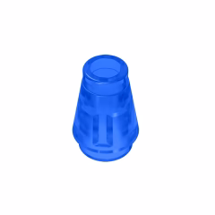 GOBRICKS GDS-606 Cone 1 x 1 without Top Groove - YWOBB