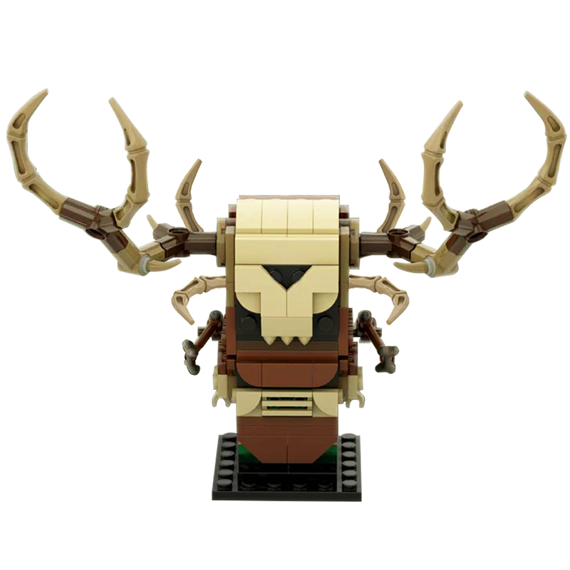 GOBRICKS MOC 55452 Leshen Brickheadz The Witcher 3 - YWOBB