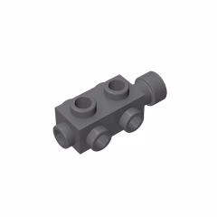 GOBRICKS GDS-769  Modified 1 x 2 x 2/3 with Studs on Sides - YWOBB