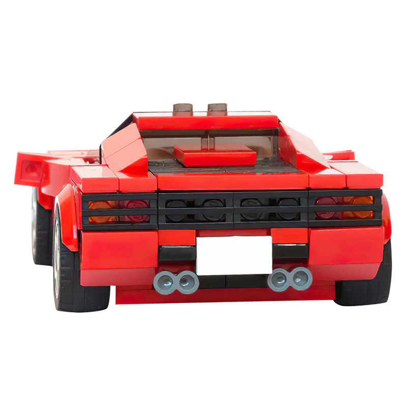 GOBRICKS MOC 57875 Ferrari Testarossa - YWOBB