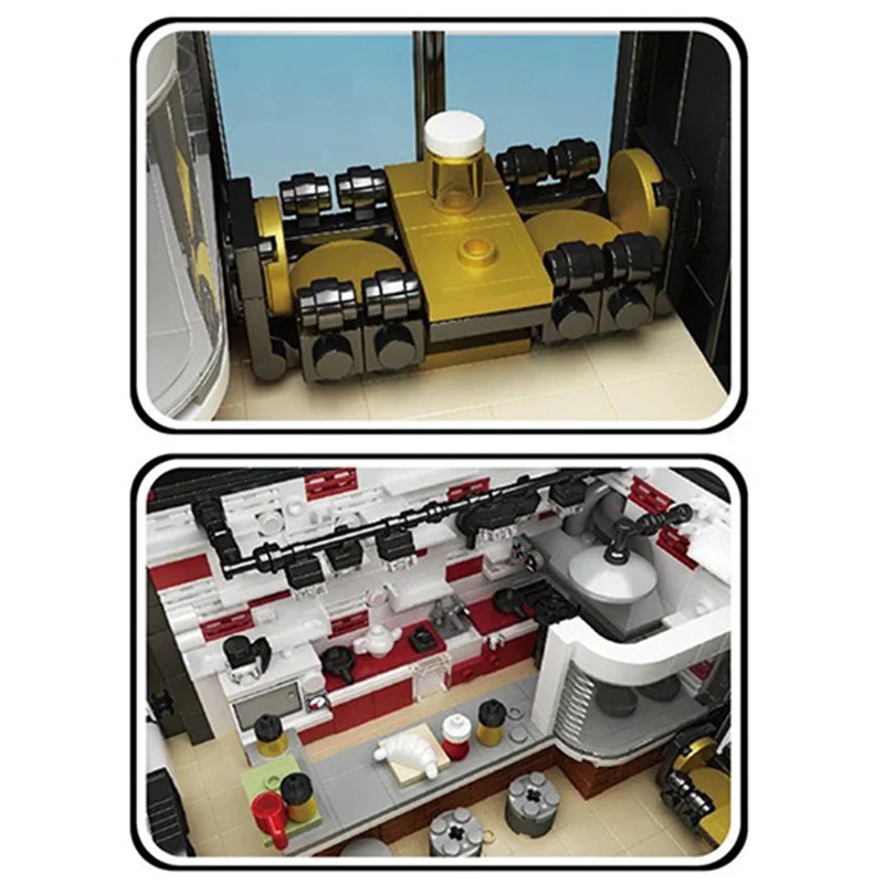 Mould King 16042 the Bar with lights OVP EU Warehouse Version - YWOBB