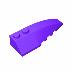 GOBRICKS GDS-745 Wedge 6 x 2 Right - YWOBB