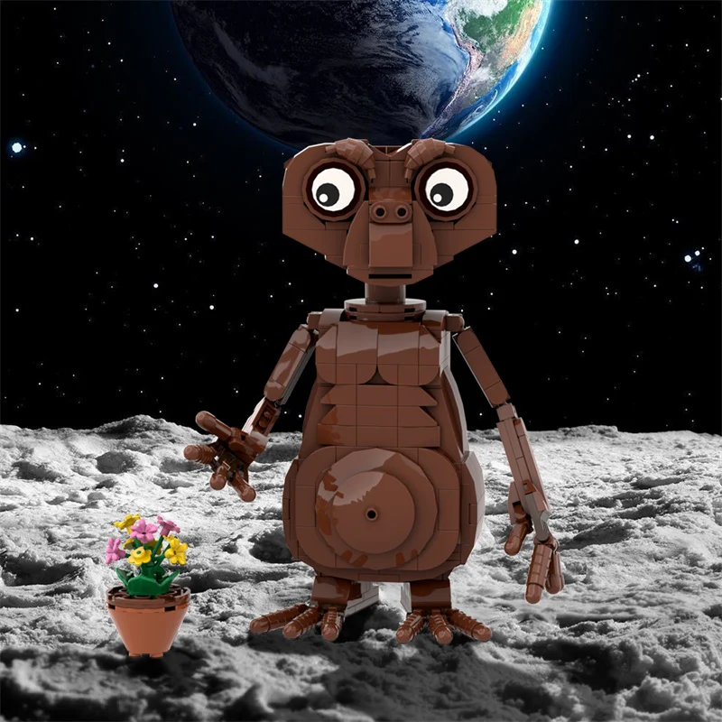 GOBRICKS MOC A1294 ET Alien - YWOBB