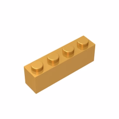 GOBRICKS GDS-534 Brick 1 x 4 - YWOBB