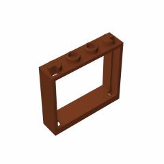 GOBRICKS GDS-780 Window 1 x 4 x 3 - No Shutter Tabs - YWOBB