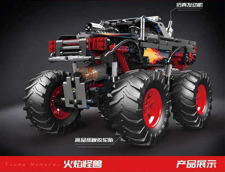 Mould King 18008 Flame Monster - YWOBB