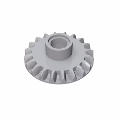 GOBRICKS GDS-1105 Gear 20 Tooth Bevel with Pin Hole - YWOBB