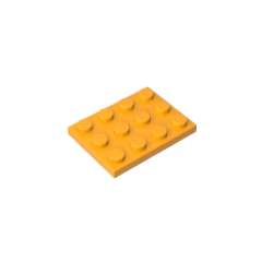 GOBRICKS GDS-90196 Plate 3 x 4 - YWOBB