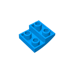 GOBRICKS GDS-1270 Curved 2 x 2 Inverted - YWOBB