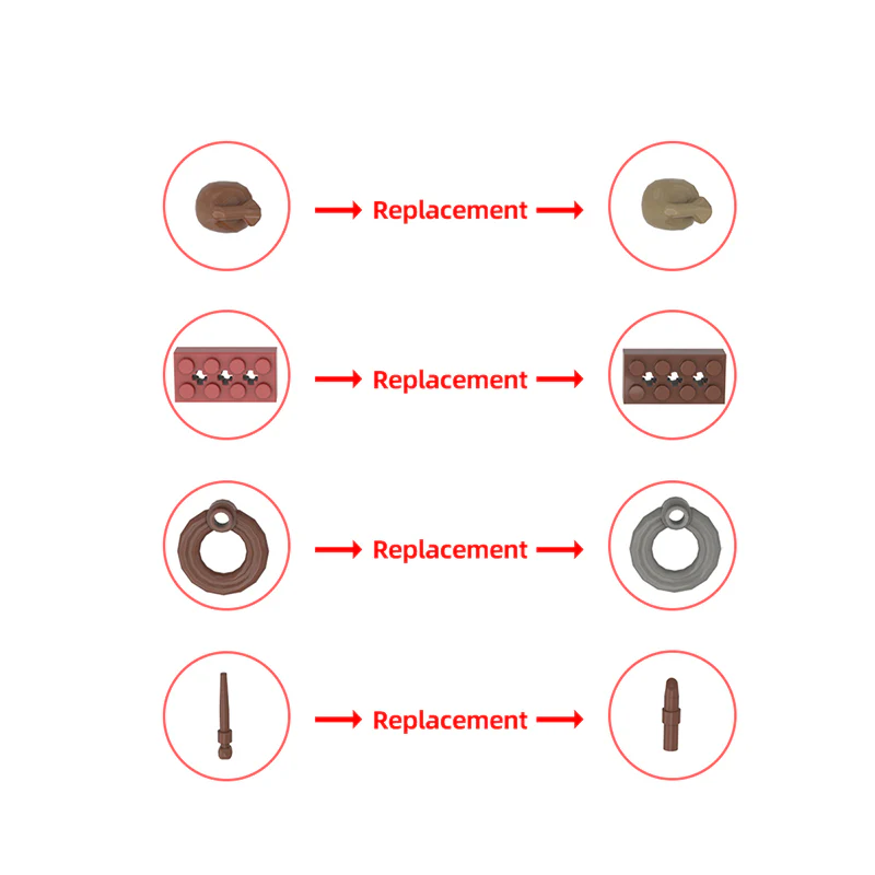GOBRICKS MOC 143807 Forest Cabin - YWOBB