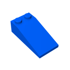 GOBRICKS GDS-775 Slope 18 4 x 2 - YWOBB