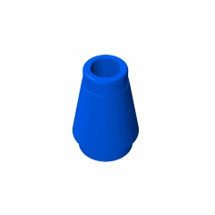 GOBRICKS GDS-606 Cone 1 x 1 without Top Groove - YWOBB