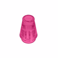 GOBRICKS GDS-606 Cone 1 x 1 without Top Groove - YWOBB