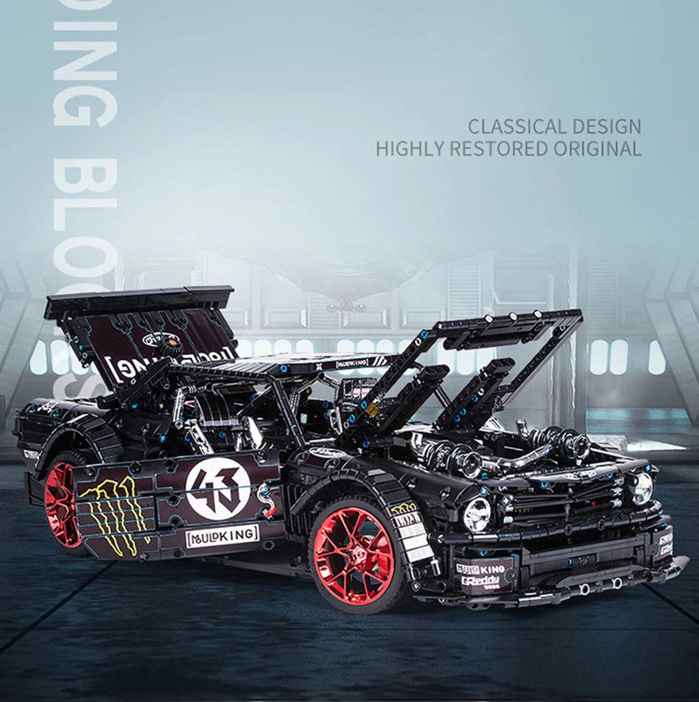 Mould King 13108 1:8 Ford Mustang Hoonicorn - YWOBB