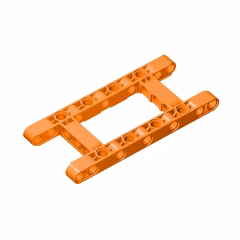 GOBRICKS GDS-1001 Modified Frame Thick 5 x 11 Open Center - YWOBB