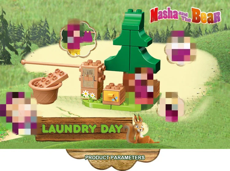 Qman 5208 Masha Laundry Day - YWOBB