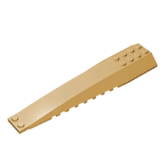 GOBRICKS GDS-768 Wedge 16 x 4 Triple Curved - YWOBB
