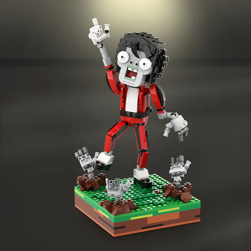GOBRICKS MOC A0816 Zombie Dancer - YWOBB