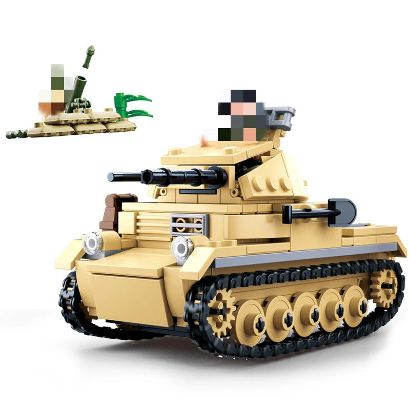SLUBAN M38-B0691N World War II Reborn: Panzer II - YWOBB