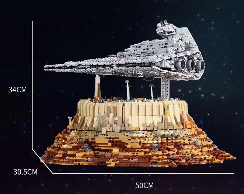 Mould King 21007 The Empire over Jedha City OVP EU Warehouse Version - YWOBB