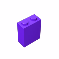 GOBRICKS GDS-804 Brick 1 x 2 x  2 - YWOBB