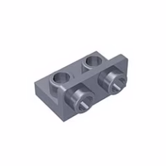 GOBRICKS GDS-643 Bracket 1 x 2 - 1 x 2 Inverted - YWOBB