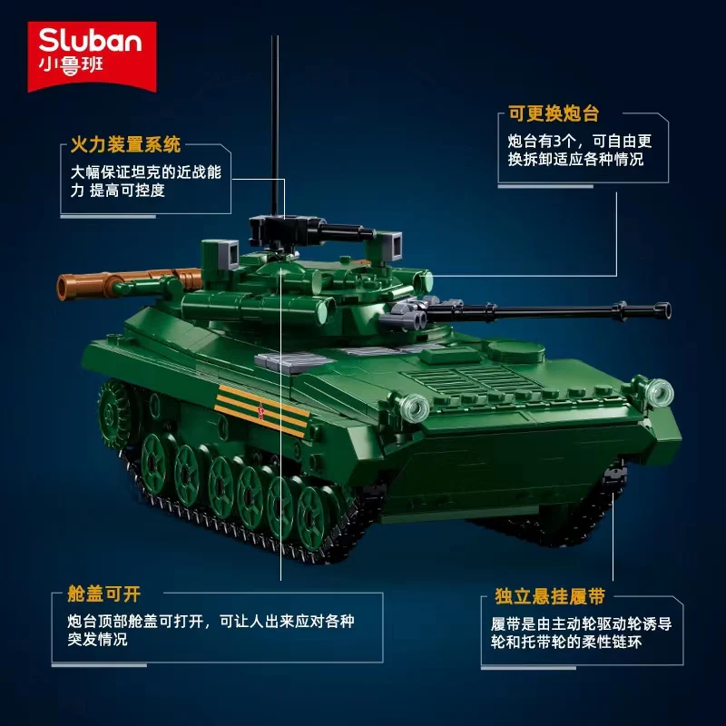SLUBAN M38-B1136 BMP 2MS infantry fighting vehicle - YWOBB