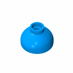 GOBRICKS GDS-1224 Round 2 x 2 Dome Bottom - YWOBB