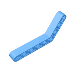 GOBRICKS GDS-672 Modified Bent Thick 1 x 9 - YWOBB