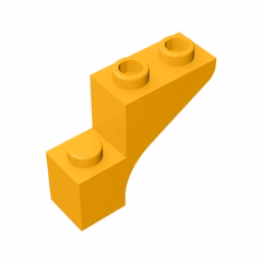GOBRICKS GDS-858  Arch 1 x 3 x 2 - YWOBB