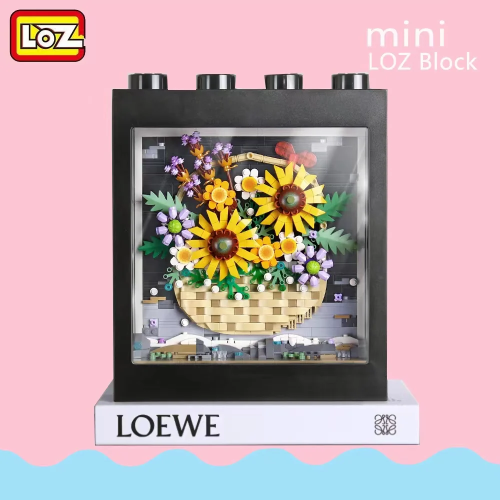 LOZ 1905 Sunflower Basket - YWOBB