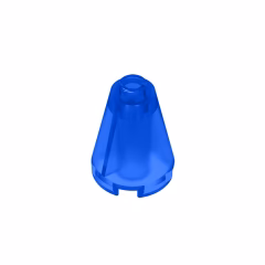 GOBRICKS GDS-746 Cone 2 x 2 x 2 - Open Stud - YWOBB