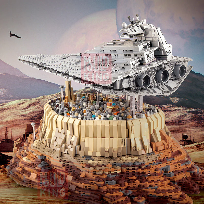 Mould King 21007 The Empire over Jedha City OVP US Warehouse Version - YWOBB