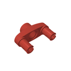 GOBRICKS GDS-1035 Pin Connector 3L with 2 Pins and Center Hole - YWOBB