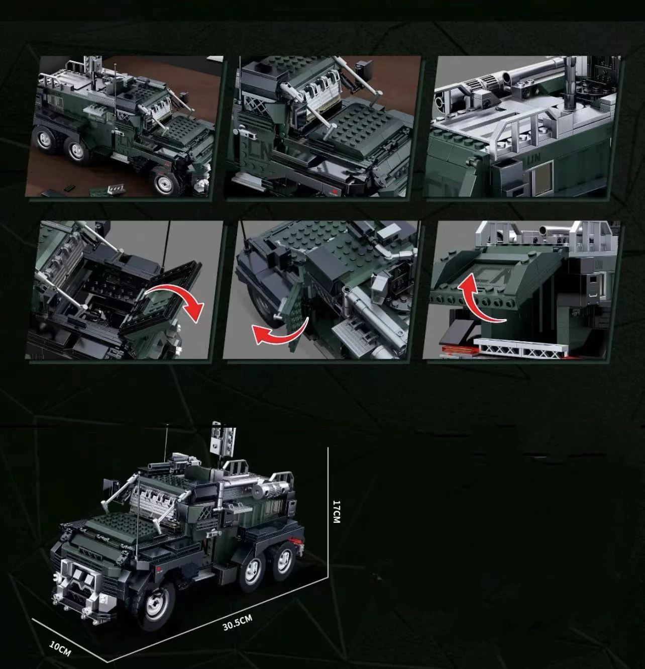 CREATE WITH PASSION 2217 Explosion-proof assault vehicle - YWOBB