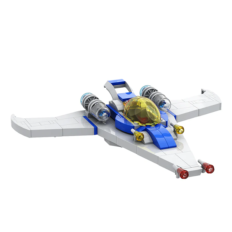 GOBRICKS MOC 29402 Modern classic spaceship - YWOBB