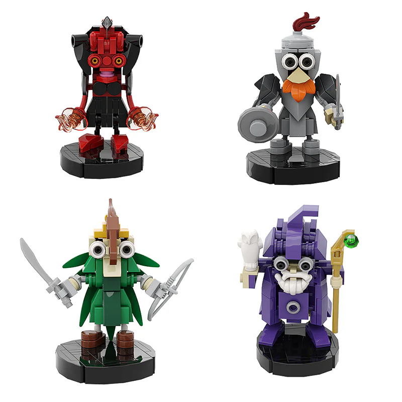 GOBRICKS MOC A1110Y02 Dragon and Dungeon 02 - YWOBB