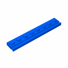 GOBRICKS GDS-1235 Modified 1 x 8 with Door Rail - YWOBB