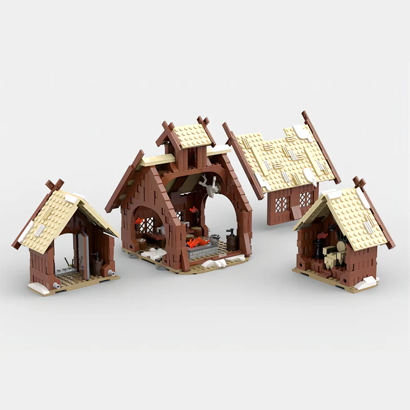 MOC 96080 Viking Mead Hall - YWOBB